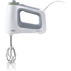 "Braun MultiMix 5 HM 5137 WH Hand Mixer 750W - Perfect Whipping, Mixing & Kneading with Style"